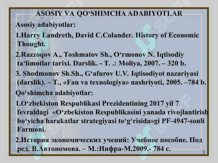 Marjinalizm  iqtisodiy ta’limoti 3
