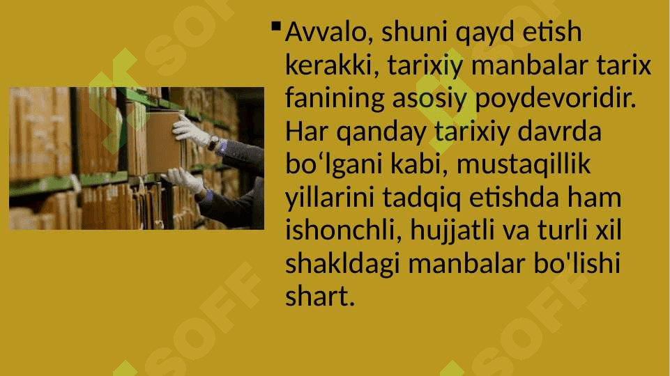 MUSTAQILLIK DAVRI MANBALARI 4