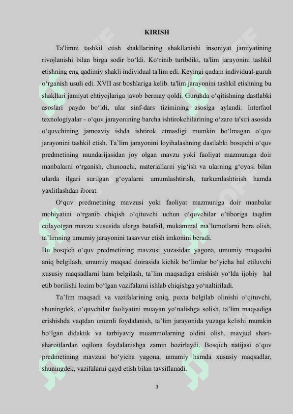 Boshlang'ich sinf matematika darslarida interfaol metodlardan foydalanish. 3
