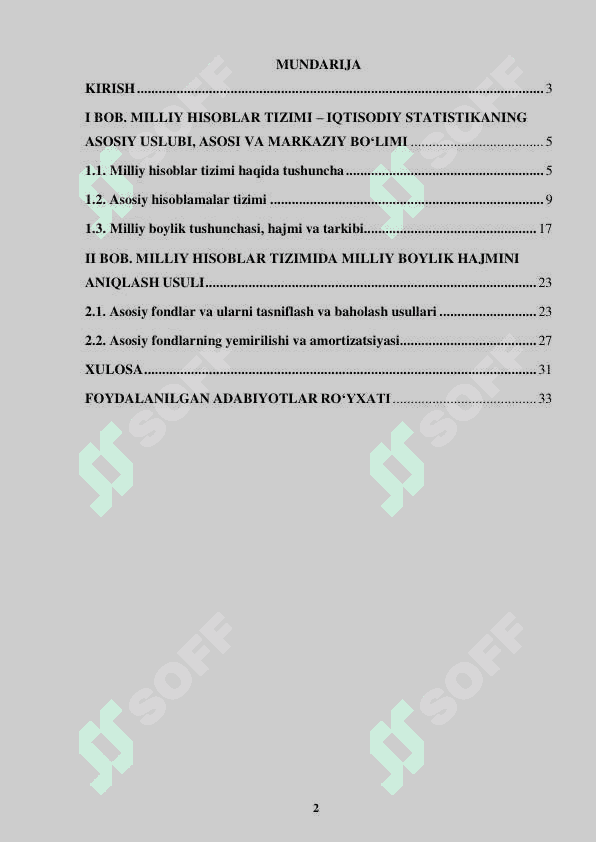 MILLIY HISOBLASH TIZIMIDA BOYLIKNI  ANIQLASHNING O‘ZIGA XOSLIGI 2