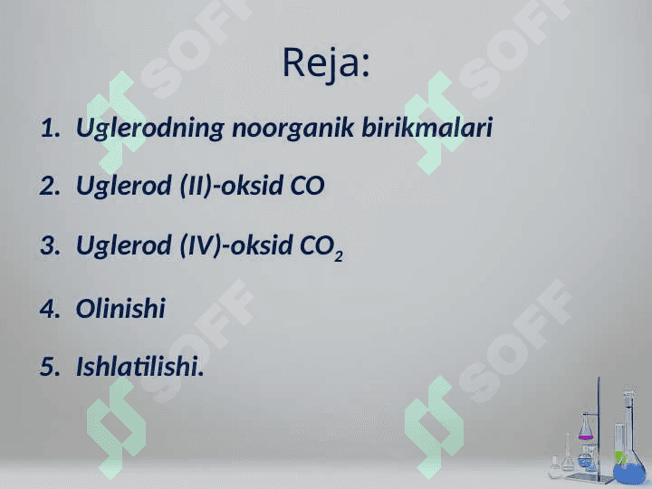 Uglerodning eng muhim birikmalari 2