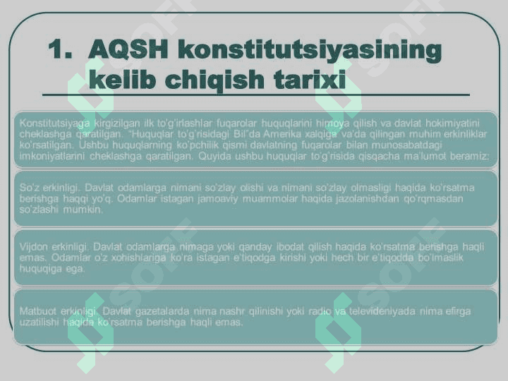 AQSh konstitutsiyasi 8