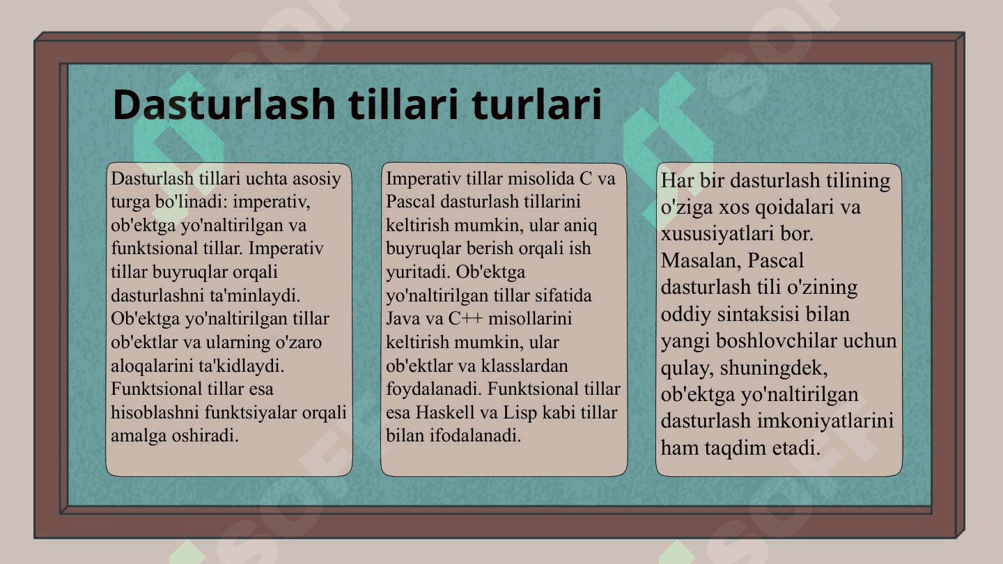 Paskal tilida dasturlash asoslari 3