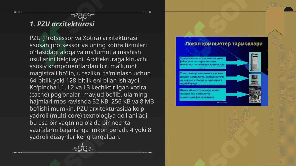 Mikrodasturlarni doimiy saqlash qurilmasi (PZU) 3
