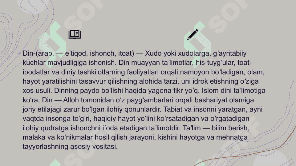 Mavzu:MOVAROUNNAHRDA ISLOM DININING TARQALISHI VA MADRASA TA'LIMI SHAKLANISHI IJTIMOIY MA'DANIY HAYOTIGA TASIRI 3