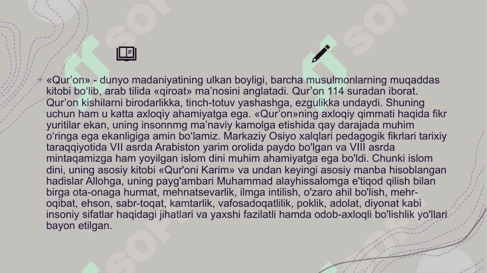 Mavzu:MOVAROUNNAHRDA ISLOM DININING TARQALISHI VA MADRASA TA'LIMI SHAKLANISHI IJTIMOIY MA'DANIY HAYOTIGA TASIRI 5