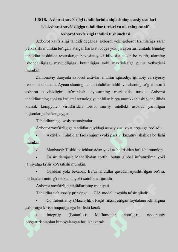 AXBOROT XAVFSIZLIGI TAHDIDLARINI ANIQLASH VA MONITORING QILISH USULLARI 2