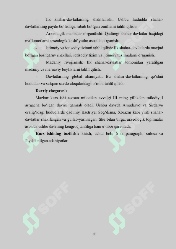 ILK DAVLATLAR DAVRIDAGI IQTISODIY VA IJTIMOIY TUZUM, AHOLISI VA XO‘JALIK HAYOTI. 4
