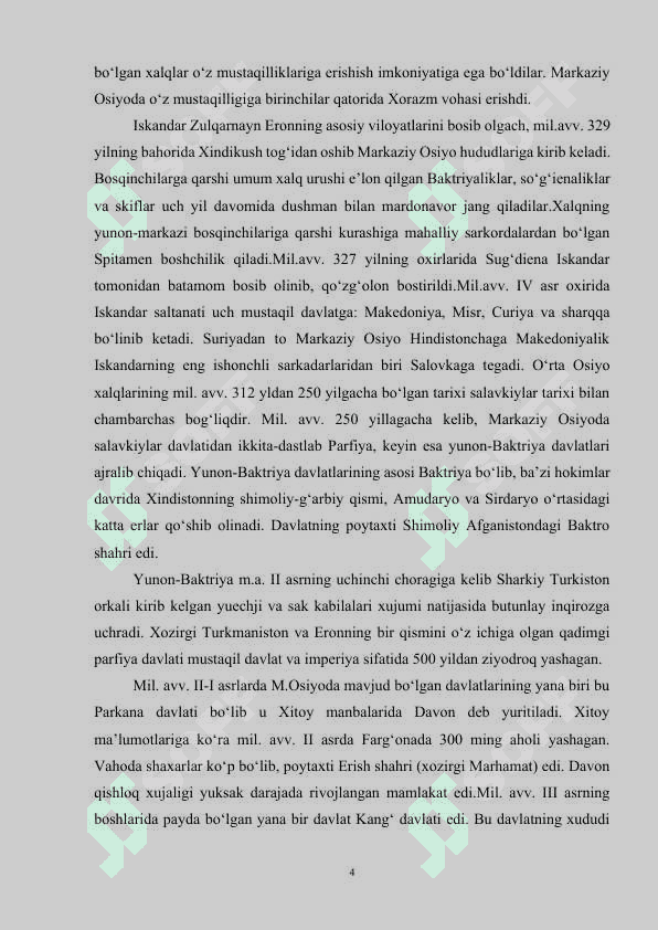 30. QADIMGI DAVLATCHILIKNING TURLARI VA BOSHQARUV SHAKLI 3