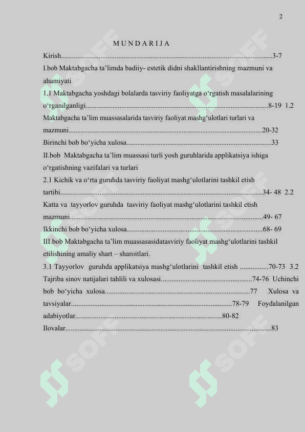 MAKTABGACHA TA’LIM MUASSASALARIDA MAKTABGA TAYYORLOV YOSHDA APPLIKATSIYA MASHG‘ULOTLARI ORQALI KOMPOZITSION XISLARNI SHAKLLANTIRISH 2
