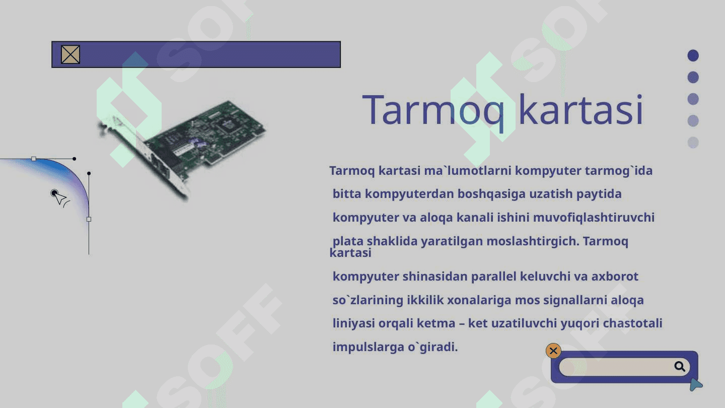Lokal kompyuter tarmoqlarida axborotlarni uzatish 4