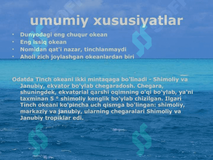 Tinch okeani 2