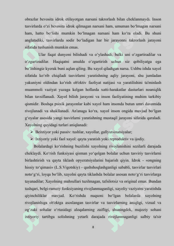 Maxsus ta’lim jarayonida xayol xususiyatlarini rivojlantirish usullari 8