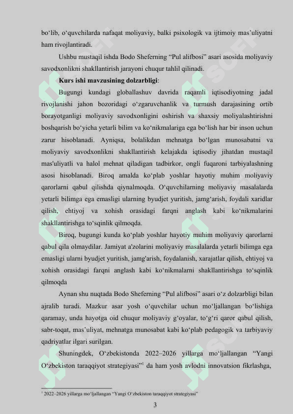 Bodo Sheferning “Pul alifbosi” asaridagi moliyaviy tarbiyaning ahamiyati 3