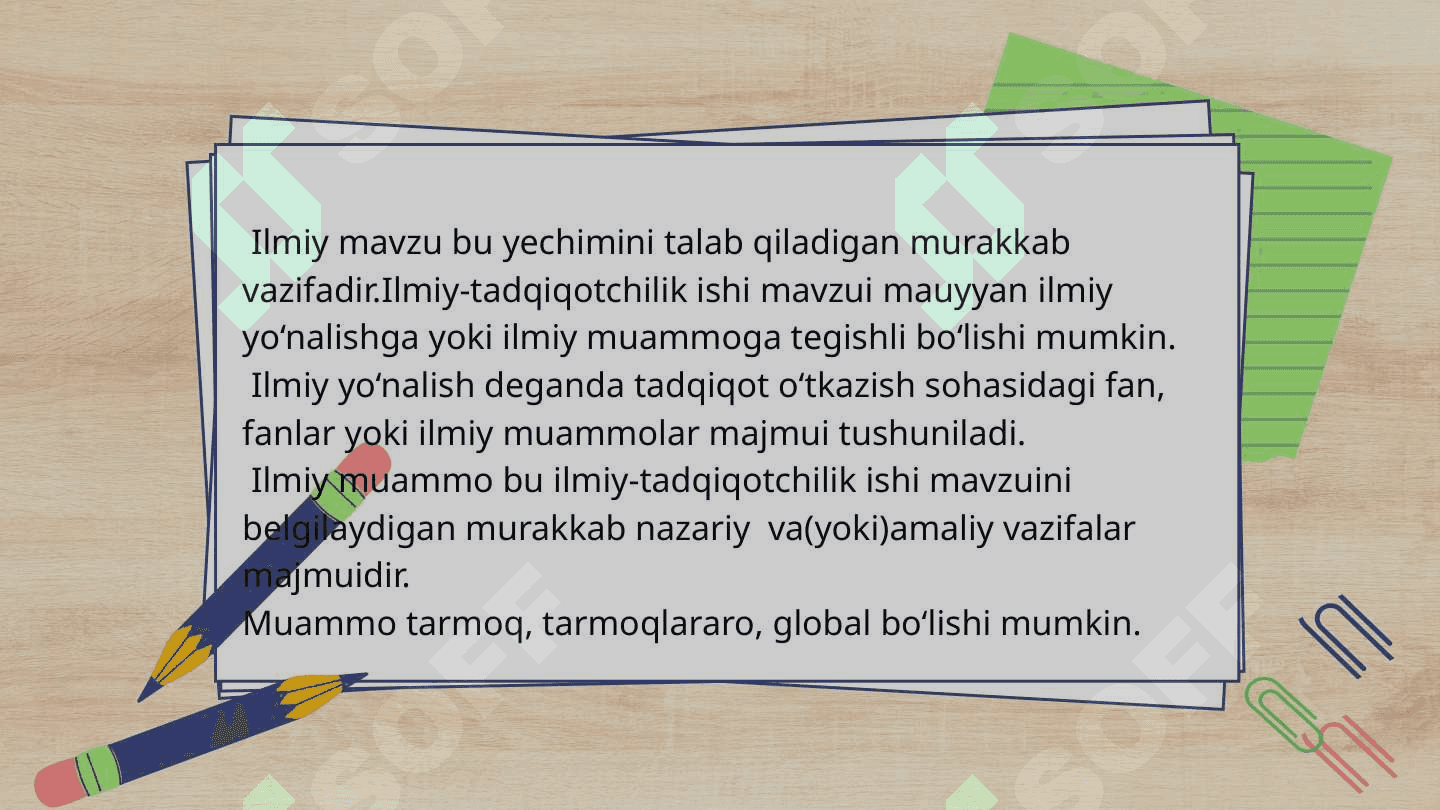 Pedagogik muammoni tanlash va pedagogik tadqiqot mavzularini shakllantirish 3