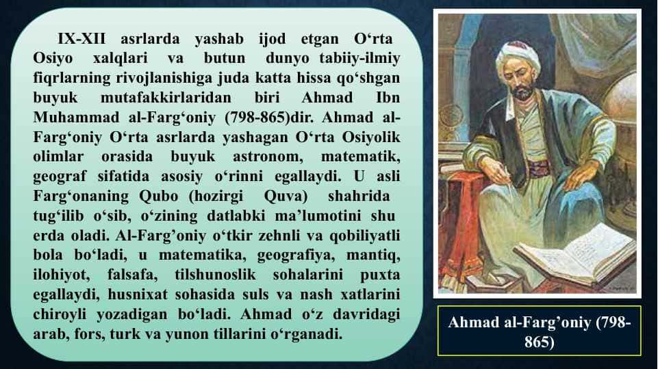 Ahmad Al-Farg'oniy
