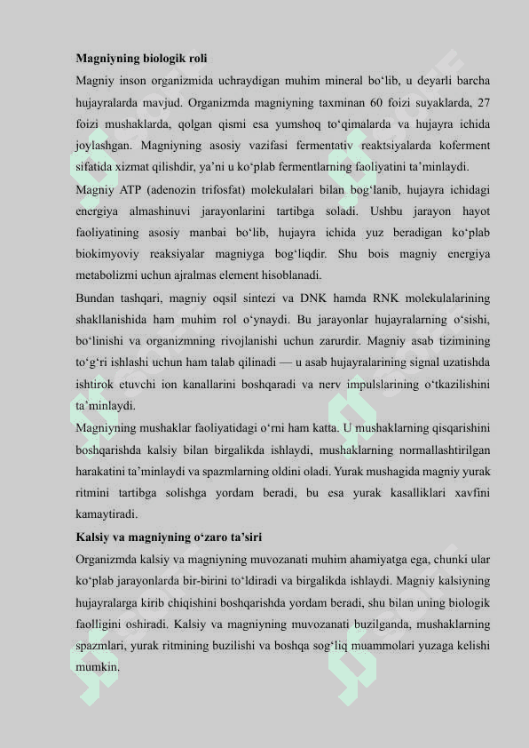 Kalsiy va magniy bilan boyitilgan oziq-ovqatlar (tvorog misolida) 5