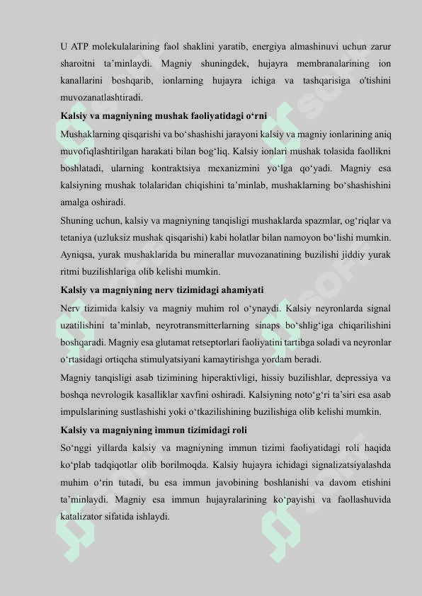 Kalsiy va magniy bilan boyitilgan oziq-ovqatlar (tvorog misolida) 8