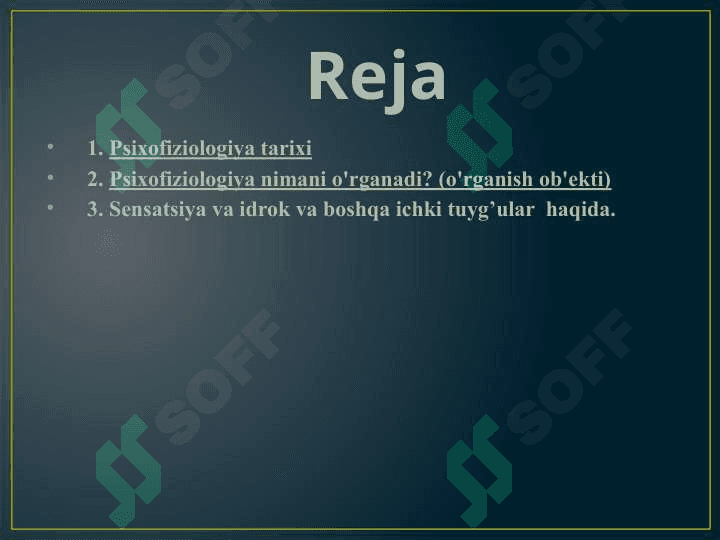 PSIXOFIZIOLOGIYA PREDMETI VA VAZIFALARI 2