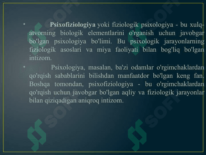 PSIXOFIZIOLOGIYA PREDMETI VA VAZIFALARI 3
