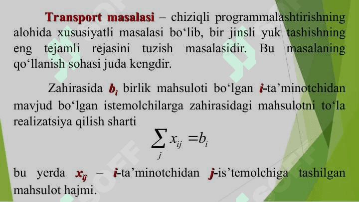 TRANSPORT MASALASI 2