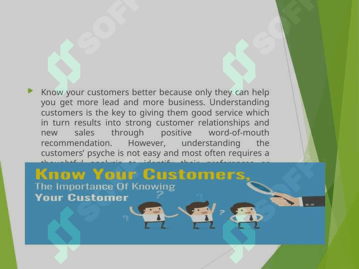 Customer data 3
