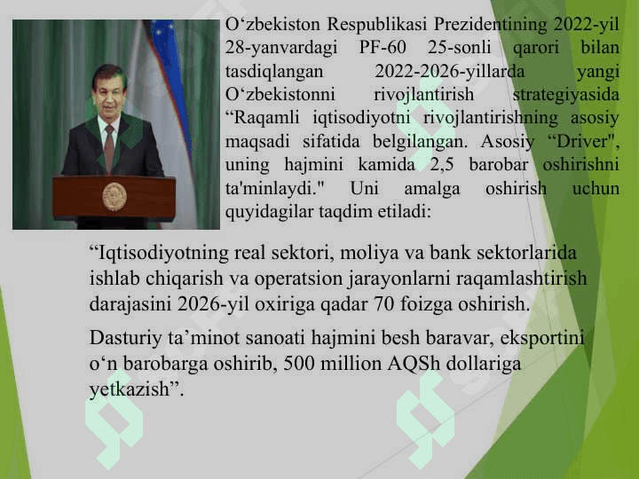 AXBOROT-KOMMUNIKATSIYA TЕXNOLOGIYALARINING IQTISODIYOTDAGI O‘RNI VA VAZIFALARI 3
