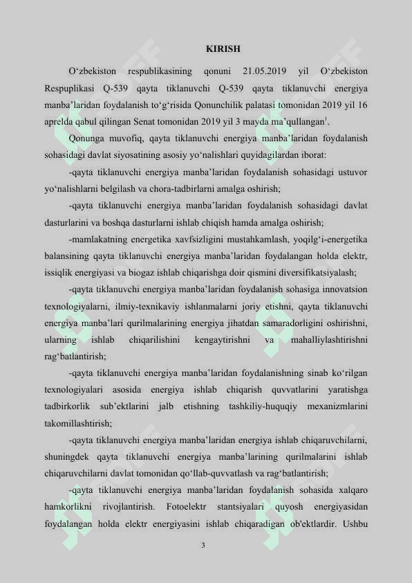 Fotoelektrik stansiyada elektr energiyani yig’ish va uzatishda samaradorlikni hisoblash 3