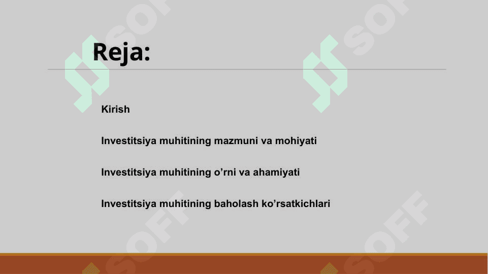 MOLIYAVIY INVESTITSIYALAR HISOBI  МОЛИЯВИЙ ИНВЕСТИЦИЯЛАР ҲИСОБИ 2
