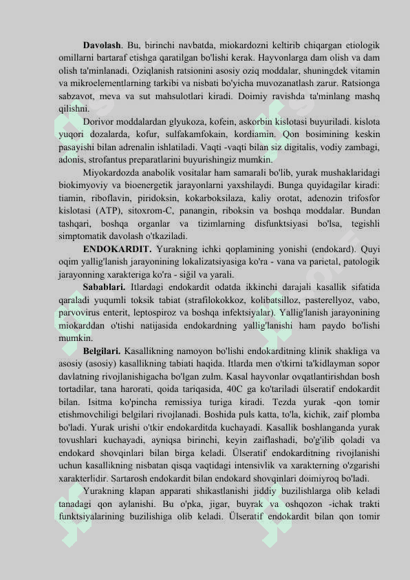 YURAK VA QON TOMIRLAR TIZIMINING KASALLIKLARI 4