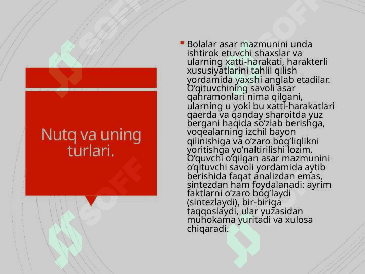 BOLALARNI  TO‘G‘RI TALAFFUZGA O‘RGATISH. 4