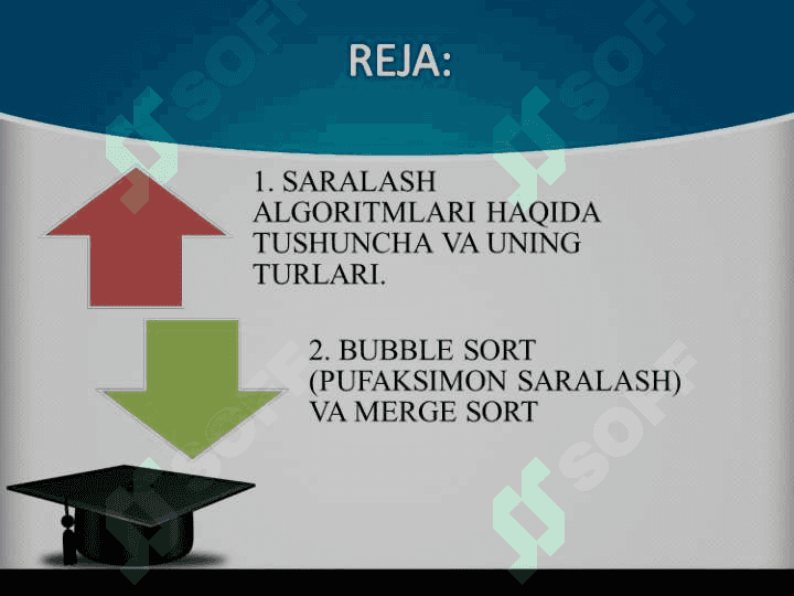 SARALASH ALGORITMLARI 2