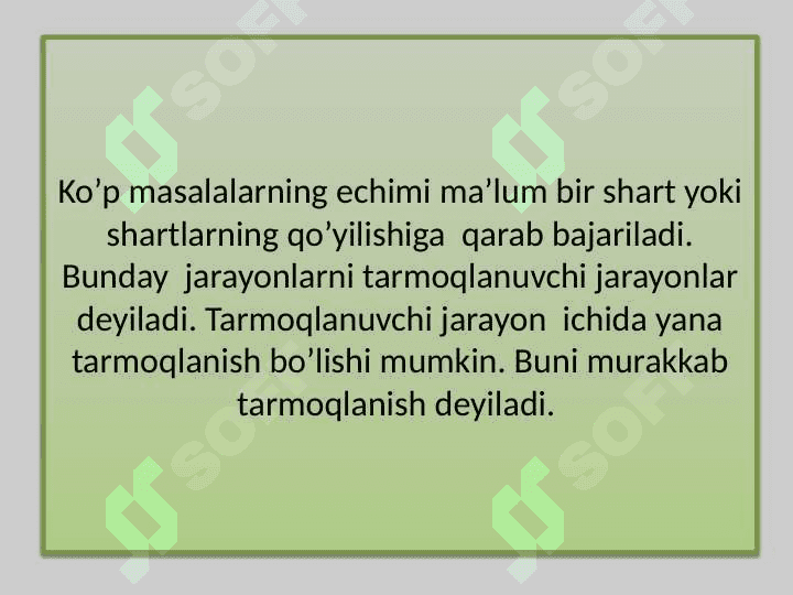 If va if … else operatori. ?.. Shart amal. 2