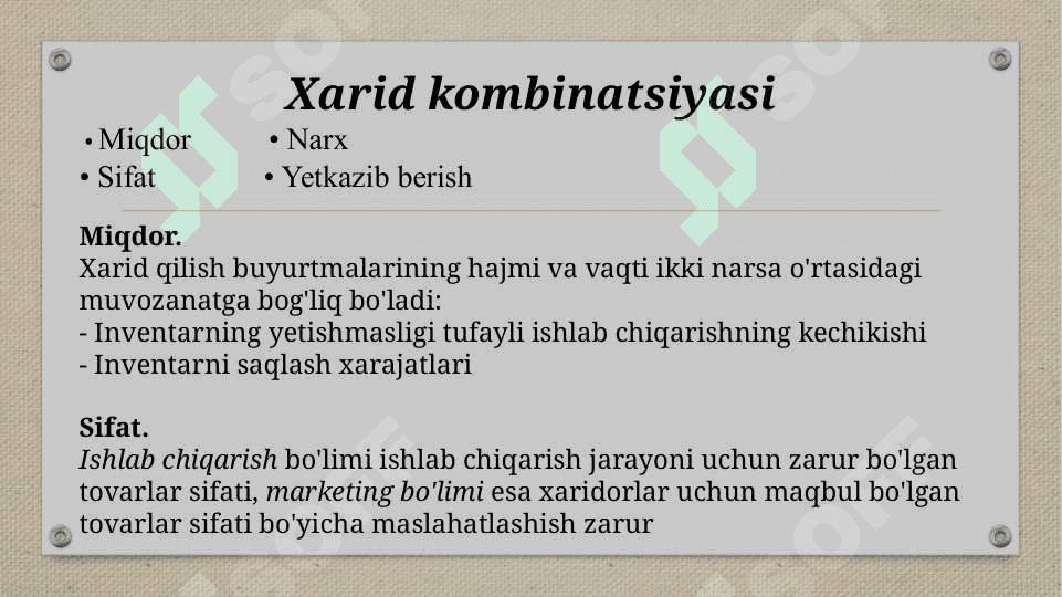 Tashkilot Bo‘limlari va Madaniyati 4