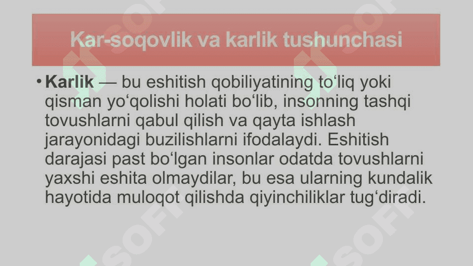 Bolalik yoshdagi kar soqovlik va karlik 3
