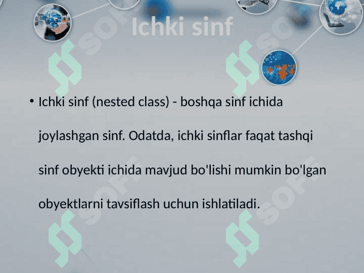 C++da ichma-ich joylashgan sinflar 2