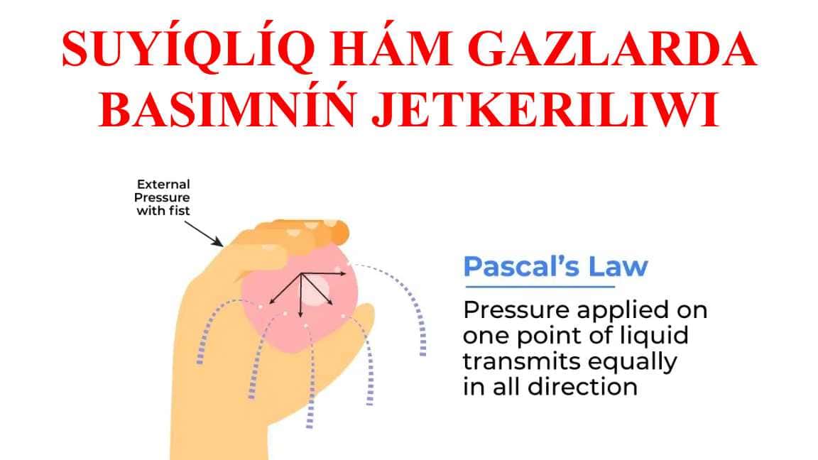 Suyıqlıq hám gazlerde basımnıń jetkerip beriliwi_5E 1
