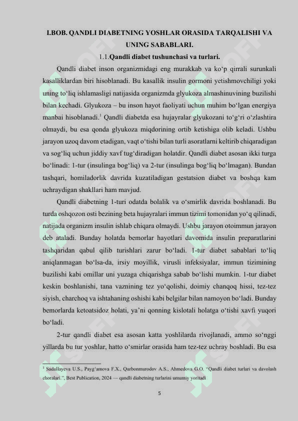 QANDLI DIABETNING YOSHLAR ORASIDA TARQALISHI VA OLDINI OLISH STRATEGIYALARI. 4