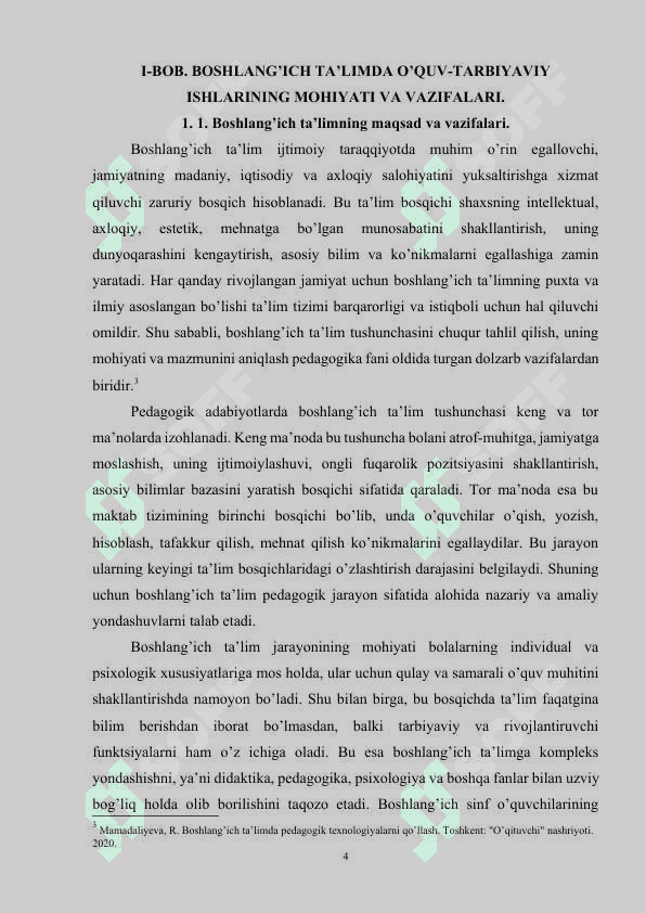 Boshlang’ich ta’limda o’quv-tarbiyaviy ishlarni tashkil etishning shakllari 4