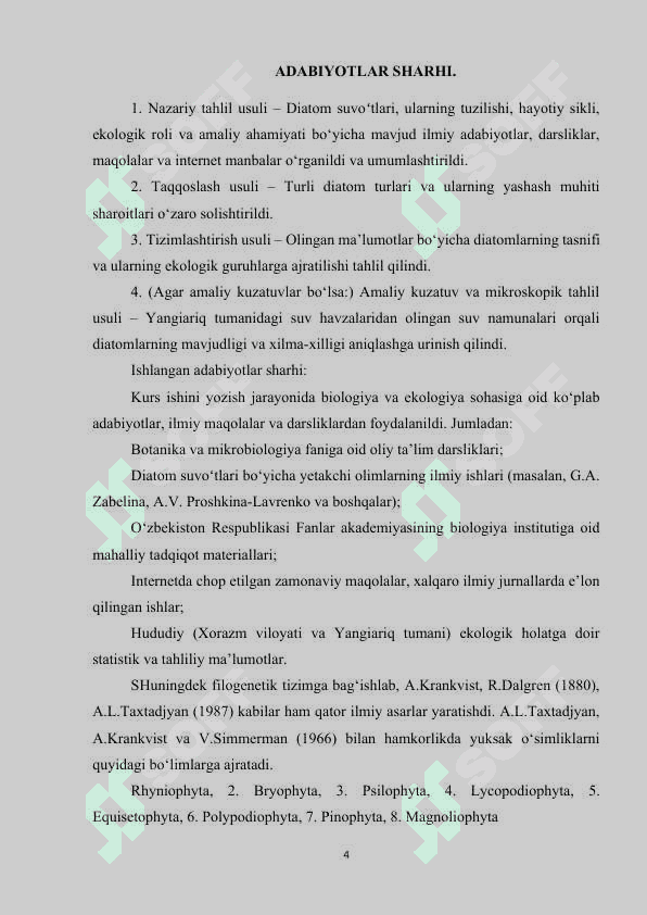 DIATOM SUVOʻTLARINING TUZILISHI, YASHASH MUHITI VA AMALIY AHAMIYATI.docx 4