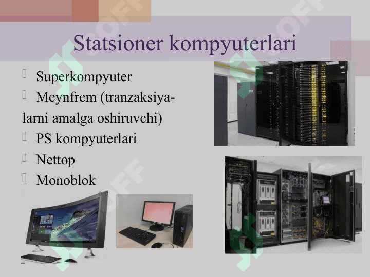 Iqtisodiyotda zamonaviy IKT ning texnik ta’minoti. 7