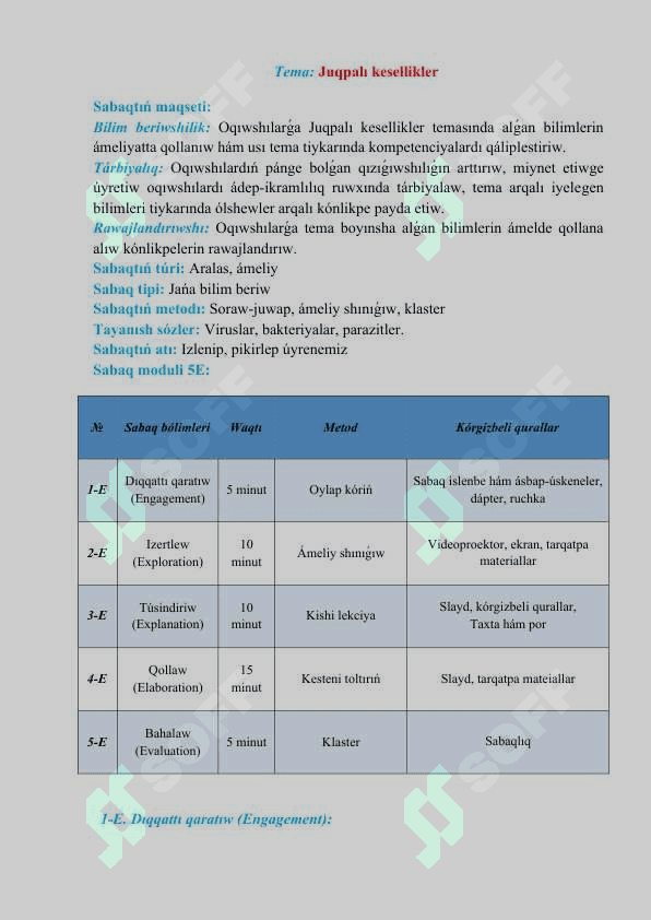 Juqpalı kesellikler_5E 2
