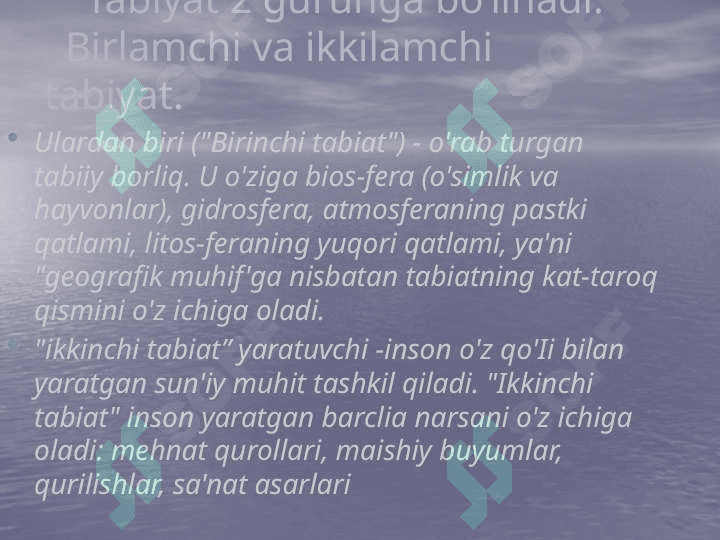 TABIAT FALSAFASI 3