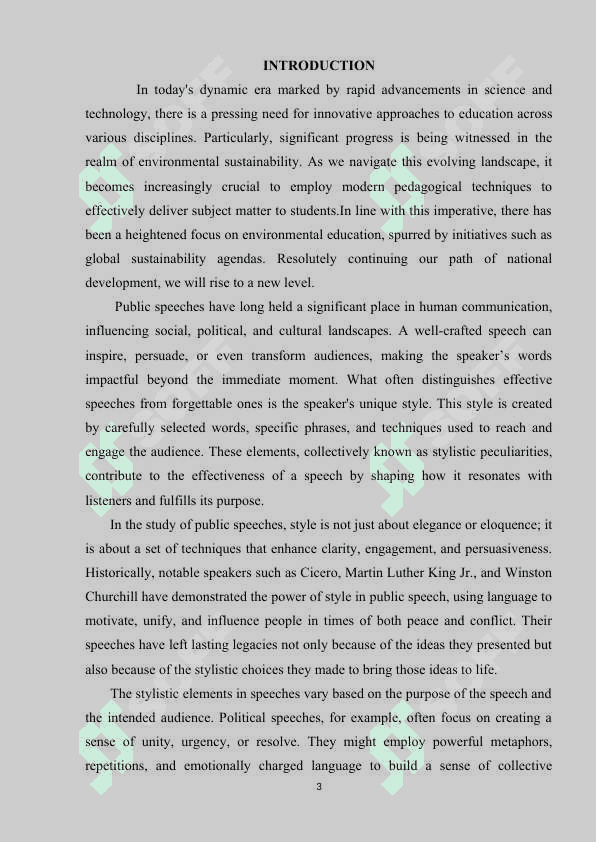 STYLISTIC PECULIARITIES OF PUBLIC SPEECHES 3