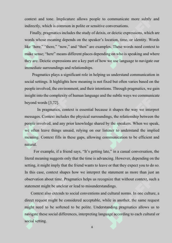 PRAGMATICS AND STYLISTICS 6