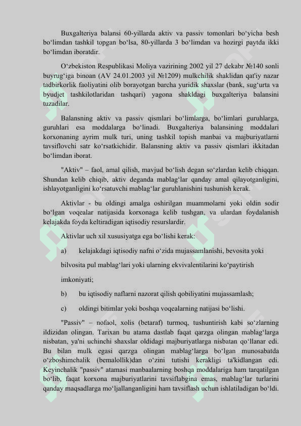 Buxgalteriya balansi turlariBuxgalteriya balansi turlari 4