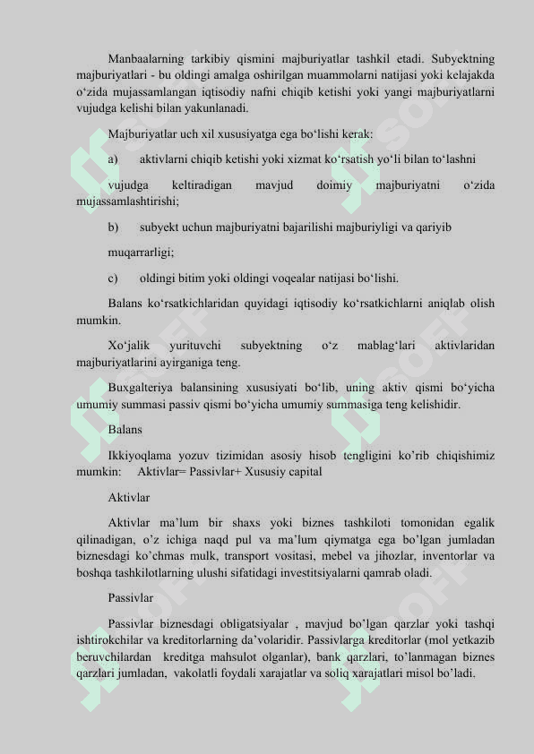 Buxgalteriya balansi turlariBuxgalteriya balansi turlari 5