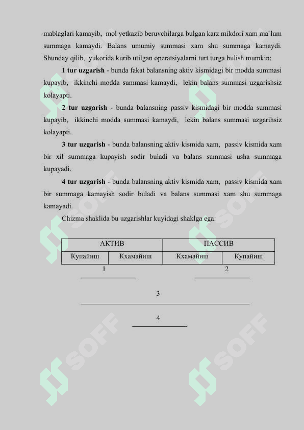 Schyotlar rejasi uning tuzilishi 7