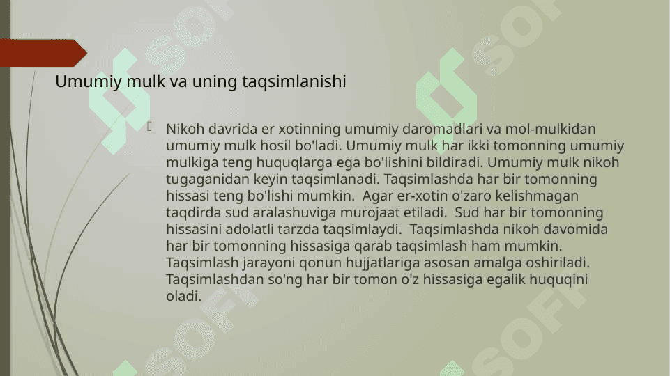 Er-xotin o’rtasida huquqi 4