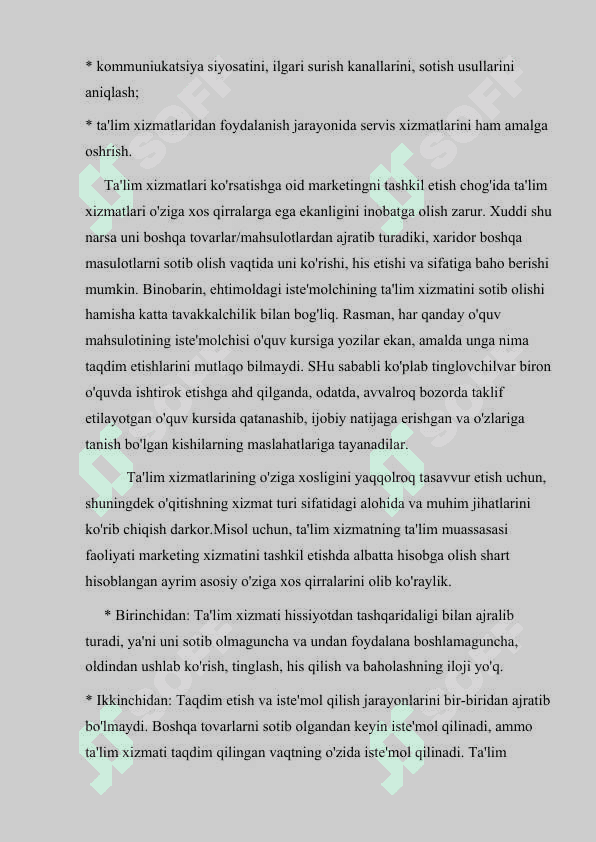 Ta`lim tizimida marketing 6
